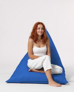 Atelier del Sofa Zahradní sedací vak Pyramid Big Bed Pouf - Blue, Modrá