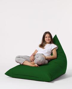 Atelier del Sofa Zahradní sedací vak Pyramid Big Bed Pouf - Green, Zelená