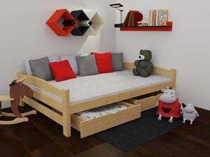 Vomaks Dětská postel DP 009 XL Rozměr: 120 x 200 cm, Barva: moření dub