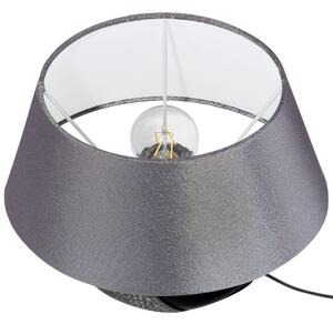 Stříbrná stolní lampa ARGUN
