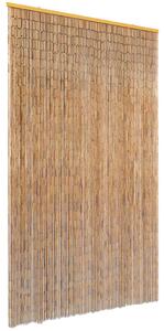 Dveřní závěs proti hmyzu, bambus, 120x220 cm