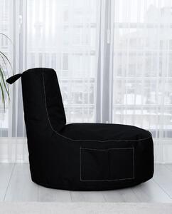 Atelier del Sofa Zahradní sedací vak EVA Sport - Black, Černá