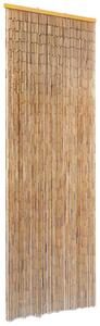 Dveřní závěs proti hmyzu, bambus, 56x185 cm