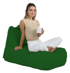 Atelier del Sofa Zahradní sedací vak Trendy Comfort Bed Pouf - Green, Zelená