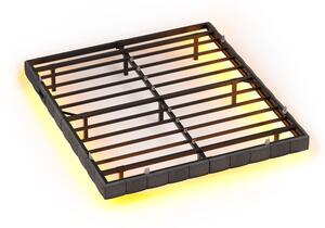 Manželská postel s LED podsvícením 180x200 cm RMBB35168G101