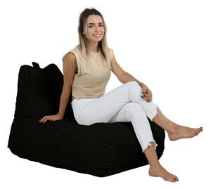 Atelier del Sofa Zahradní sedací vak Trendy Comfort Bed Pouf - Black, Černá