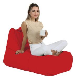 Atelier del Sofa Zahradní sedací vak Trendy Comfort Bed Pouf - Red, Červená