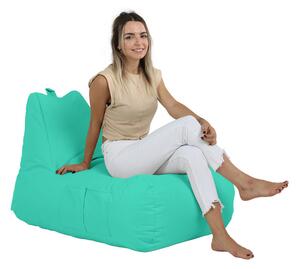 Atelier del Sofa Zahradní sedací vak Trendy Comfort Bed Pouf - Turquoise, Tyrkysová