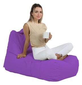 Atelier del Sofa Zahradní sedací vak Trendy Comfort Bed Pouf - Purple, Purpurová
