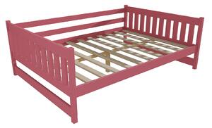 Vomaks Dětská postel DP 024 XL Rozměr: 140 x 200 cm, Barva: barva růžová