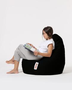 Atelier del Sofa Zahradní sedací vak Drop L - Black, Černá