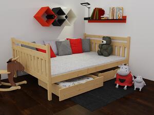 Vomaks Dětská postel DP 034 XL Rozměr: 120 x 200 cm, Barva: moření olše