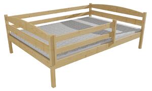 Vomaks Dětská postel DP 020 XL se zábranou Rozměr: 140 x 200 cm, Barva: barva růžová