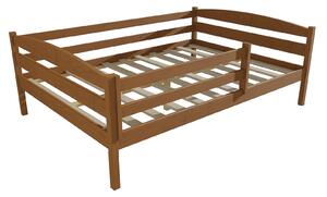 Vomaks Dětská postel DP 020 XL se zábranou Rozměr: 140 x 200 cm, Barva: barva růžová