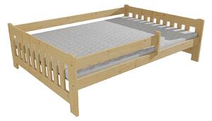 Vomaks Dětská postel DP 022 XL se zábranou Rozměr: 140 x 200 cm, Barva: barva růžová