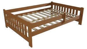 Vomaks Dětská postel DP 022 XL se zábranou Rozměr: 140 x 200 cm, Barva: barva šedá