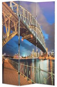 Skládací paraván 120 x 170 cm Přístavní most v Sydney