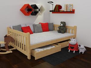 Vomaks Dětská postel DP 035 XL Rozměr: 120 x 200 cm, Barva: moření olše