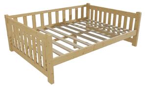 Vomaks Dětská postel DP 035 XL Rozměr: 120 x 200 cm, Barva: barva bílá