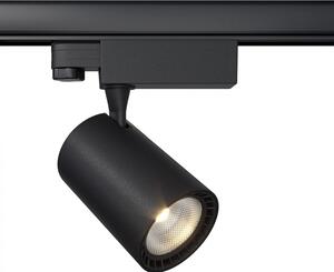 Maytoni Reflektorové LED svítidlo VUORO černé 10W pro 3F systém TRINITY, v. 18 cm, 3000K nestmívatelné