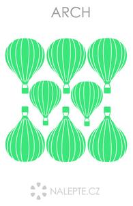 Svítící létající balóny 20 x 20 cm