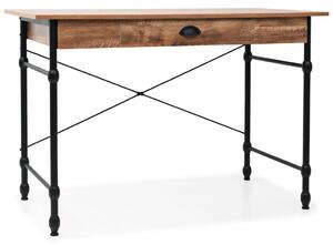 Psací stůl se zásuvkou 110 x 55 x 75 cm dubový odstín
