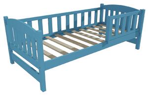 Vomaks Dětská postel DP 002 se zábranou Rozměr: 70 x 160 cm, Barva: barva modrá