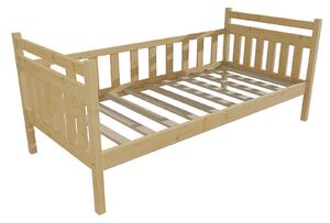 Vomaks Dětská postel DP 003 Rozměr: 90 x 160 cm, Barva: bezbarvý lak