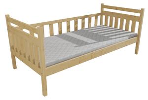 Vomaks Dětská postel DP 003 Rozměr: 70 x 160 cm, Barva: surové dřevo