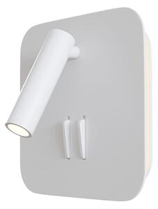 Maytoni Nástěnné LED svítidlo LOS, 9W, 13x13 cm, CRI80 Barva: Bílá