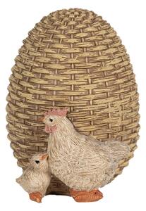 Figurka slepiček a obrovského vajíčka – 10 cm