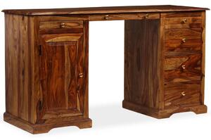 Psací stůl z masivního sheeshamového dřeva 140 x 50 x 76 cm