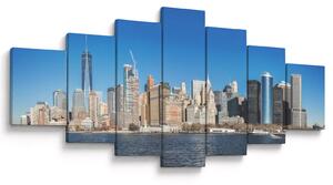 Obraz - Manhattan v New Yorku (210x100 cm)