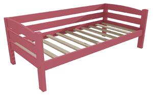 Vomaks Dětská postel DP 010 Rozměr: 70 x 160 cm, Barva: barva růžová