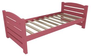 Vomaks Dětská postel DP 011 Rozměr: 70 x 160 cm, Barva: barva růžová