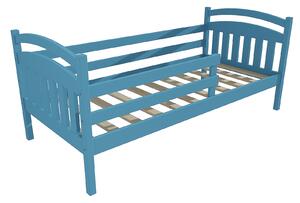 Vomaks Dětská postel DP 015 se zábranou Rozměr: 70 x 160 cm, Barva: barva modrá