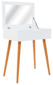 Toaletní stolek se zrcadlem MDF 60 x 40 x 75 cm