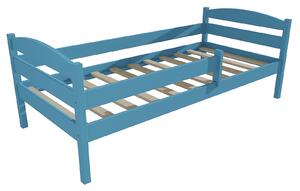 Vomaks Dětská postel DP 017 se zábranou Rozměr: 90 x 160 cm, Barva: moření olše