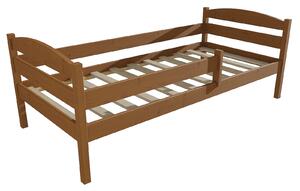 Vomaks Dětská postel DP 017 se zábranou Rozměr: 70 x 160 cm, Barva: barva růžová