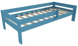 Vomaks Dětská postel DP 018 se zábranou Rozměr: 70 x 160 cm, Barva: barva modrá