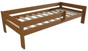 Vomaks Dětská postel DP 018 se zábranou Rozměr: 90 x 160 cm, Barva: barva bílá