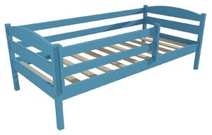 Vomaks Dětská postel DP 020 se zábranou Rozměr: 90 x 160 cm, Barva: barva modrá