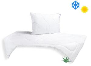 Brotex Přikrývka celoroční Aloe vera 140x200cm 850 g + polštář 70x90cm