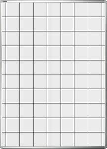 Magnetická tabule s odkládací poličkou MANAŽER K 75 x 100 cm (potisk) - notová osnova (100751002101)