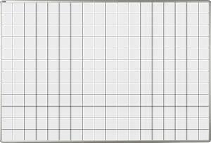 Magnetická tabule s odkládací poličkou MANAŽER L 180 x 120 cm (potisk) - notová osnova (101801201101)