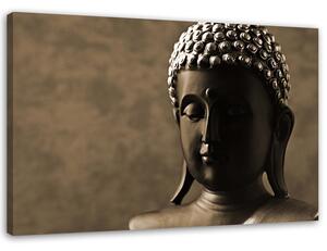 Obraz na plátně Hlava Buddhy Rozměry: 60 x 40 cm