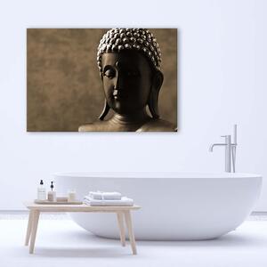 Obraz na plátně Hlava Buddhy Rozměry: 60 x 40 cm