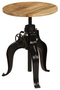 Barový stůl z masivního mangovníkového dřeva 60 x (76–110) cm