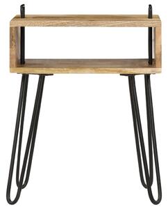 Noční stolek z masivního mangovníkového dřeva 40 x 34 x 47 cm