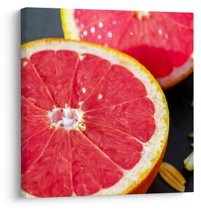 Obraz rozkrojených grapefruitů (30x30 cm)